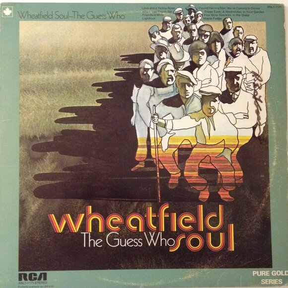 The Guess Who Wheatfield Soul Classic Rock Vinyl Record LP 1969 - Picture 1 of 4